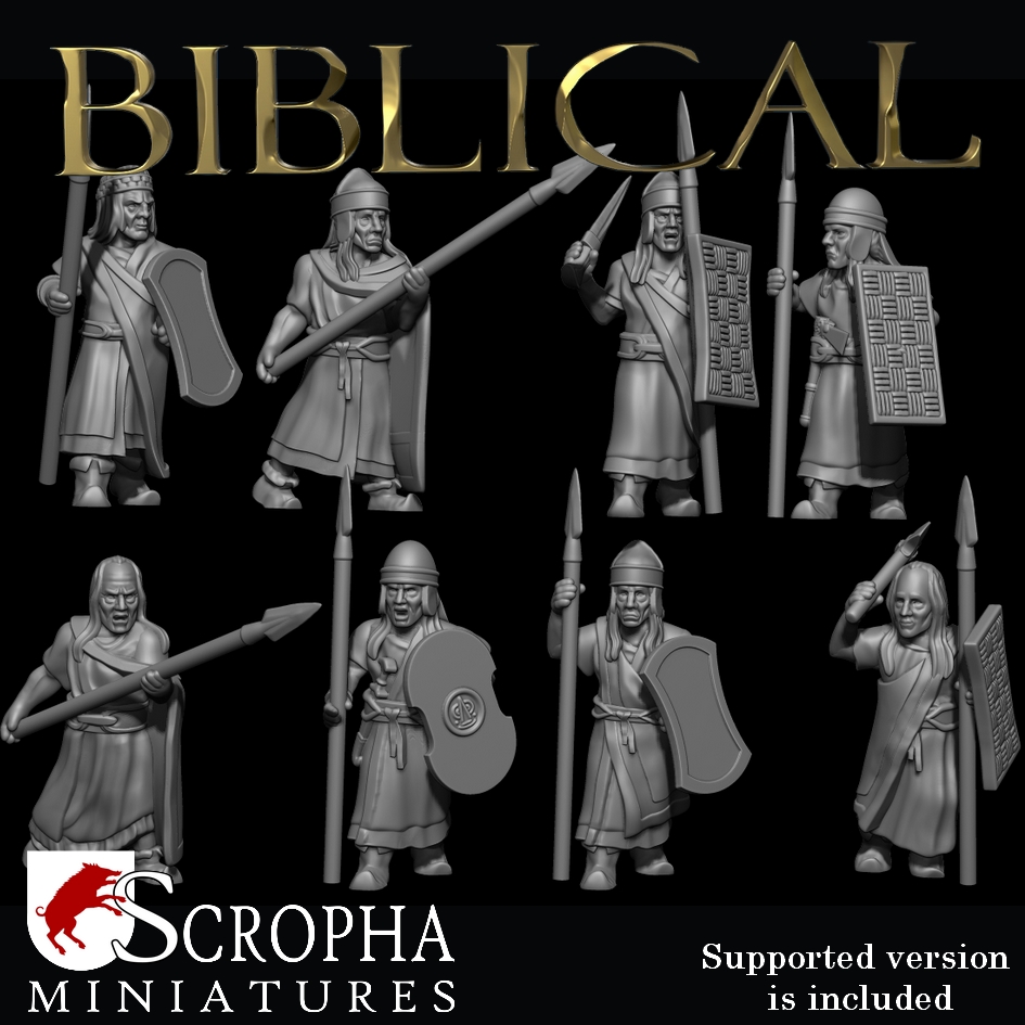 Hittites spearmen
